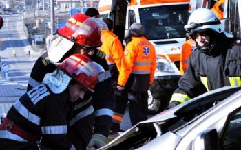Accident rutier grav cu patru …