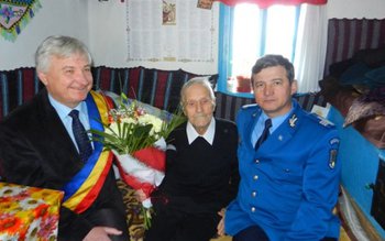 Veteran de război sărbătorit de …