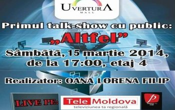 Emisiune „altfel” în Uvertura Mall