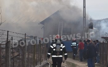 Incendiu violent izbucnit la un …