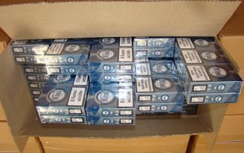 Captură impresionantă de ţigări făcută …