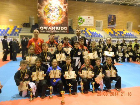 18 medalii câștigate de copiii botoșăneni la Campionatul Naţional de Qwan Ki Do