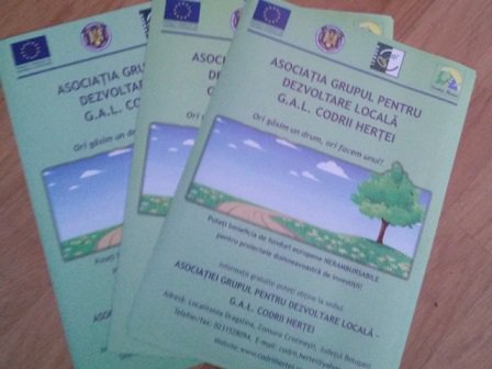 G.A.L. Codrii Herței anunţă: Alocarea tuturor fondurilor pentru crearea și dezvoltarea de micro-întreprinderi în perioada 07 martie – 07 aprilie 2014