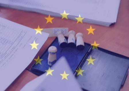 Exercițiu electoral la Trușești pentru alegerile 2014 pentru Parlamentul European