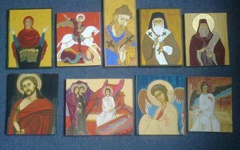 Icoane realizate de pacienții spitalului …