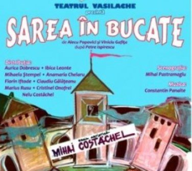 „Sarea în bucate”, duminică, la Teatrul pentru Copii şi Tineret „Vasilache” Botoșani