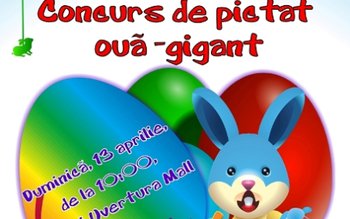 Concurs de pictat ouă-gigant la …