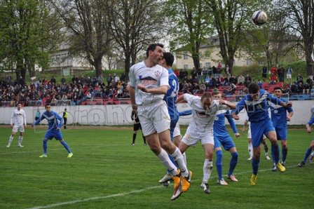 Înfrângere suferită de FCM Dorohoi în primul meci din play-off - FOTO