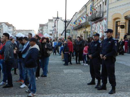 100 de jandarmi vor asigura un climat civilizat în cadrul manifestărilor Zilelor oraşului Botoşani