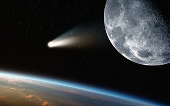 Peste câteva zile, coada cometei …