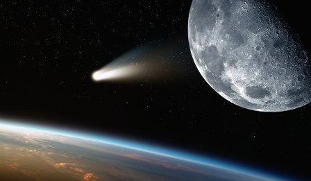 Peste câteva zile, coada cometei Halley va „lovi” Pământul. Ce vom vedea pe cer