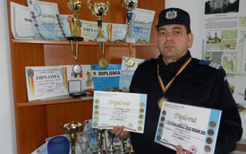 Jandarm botoşănean premiat la Campionatul …