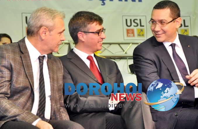 Premierul Victor Ponta si Liviu Dragnea prezenți astăzi la Botoșani, Suceava și Neamț