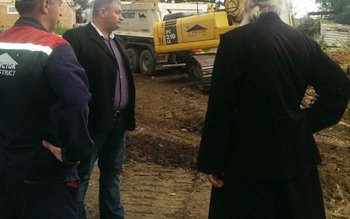 Vizită făcută de șeful județului …