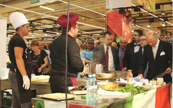 Carrefour România şi Ambasada Italiei …