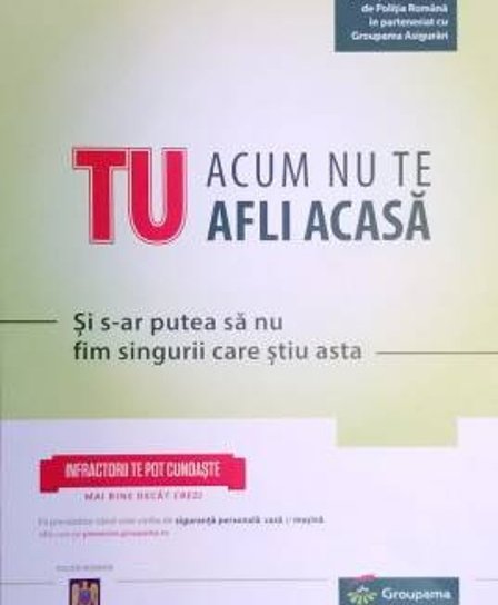 Poliţiştii botoşăneni desfăşoară campania de prevenire „Infractorii te pot cunoaşte mai bine decât crezi”