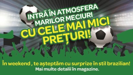Carrefour vă invită să intrați în atmosfera fotbalului!