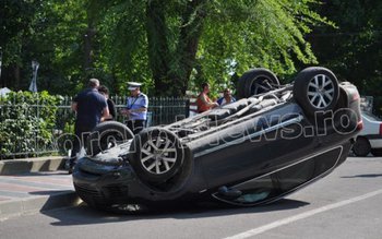 Accident spectaculos produs pe strada …