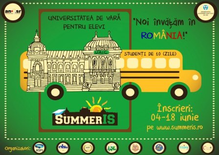 Fii student de 10 (zile) la SummerIS!