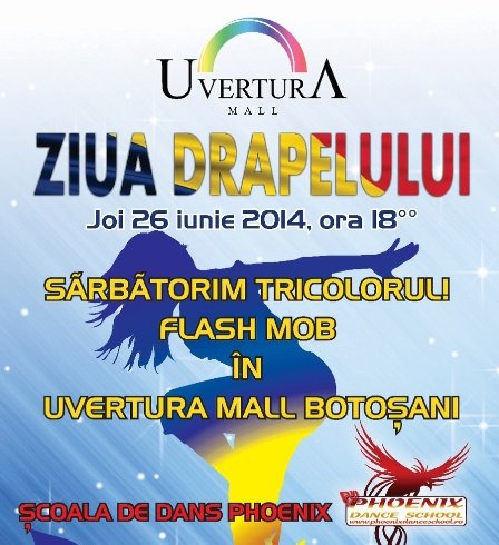 Eveniment inedit la Uvertura Mall de Ziua drapelului