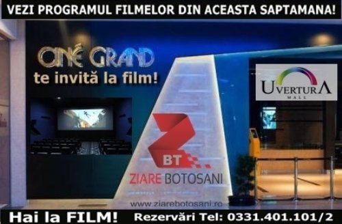 Uvertura Mall: Vezi ce filme rulează la Cine Grand în perioada 4 - 10 iulie 2014!