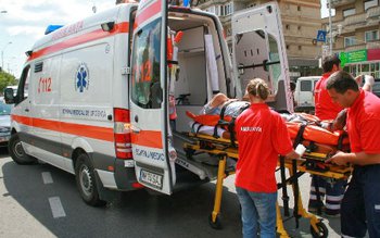 Tânăr accidentat în timp ce …