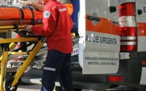 Electrician ajuns la spital după un accident de muncă: a căzut de pe o scară de la o înălțime de 4 metri