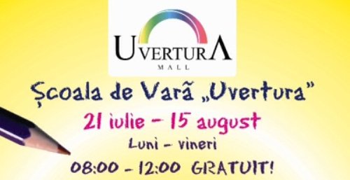 Vezi noul program al Școlii de vară Uvertura!