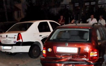 Cinci mașini avariate de un …