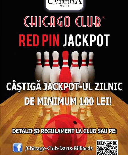 Premiu zilnic la bowling de peste 100 de lei în Chicago Club din Uvertura Mall