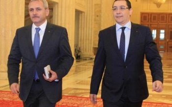Premierul Victor Ponta şi ministrul …