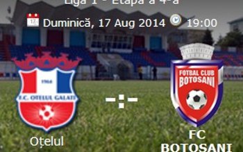 FC Botoșani joacă astăzi în …