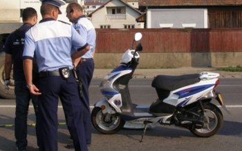 Beat și fără permis de …