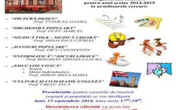 Clubul Copiilor Dorohoi organizează înscrieri …