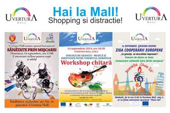 Se întâmplă în week-end la Uvertura Mall .