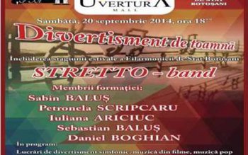 „Divertisment de toamnă” la Uvertura …