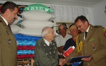 Veteran cu 100 de ani …