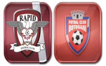 Rapid Bucureşti- FC Botoşani, astăzi …
