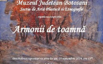 Muzeul Județean Botoșani organizează expoziția …