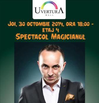 Magicianul Augustin și petrecere de Halloween la Uvertura Mall