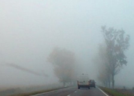 Cod galben de ceaţă în Botoșani şi mai multe judeţe din ţară