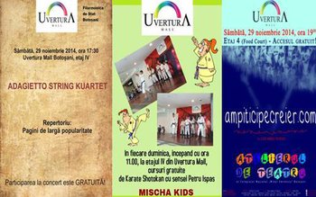 În acest week-end la Uvertura …