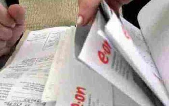Facturile „E.On” pentru consumul de …