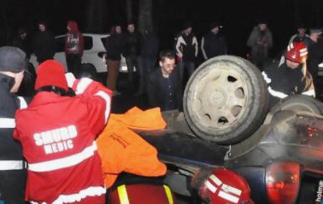 Tânăr din Brăești rănit grav într-un accident produs pe drumul național Dorohoi - Botoșani