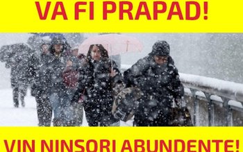 Prăpăd în România: Cod galben …