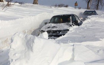Maramureș, sub zăpadă! Mai multe …