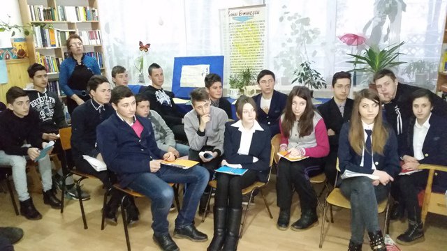Colegiul Naţional „Grigore Ghica” Dorohoi – Eminescu şi prietenii - FOTO