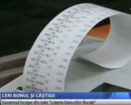 Ceri bonul și câștigi! Cum se poate câştiga la Loteria Bonurilor Fiscale