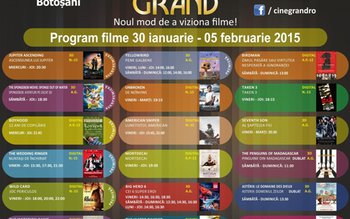 Vezi ce filme vor rula …