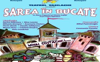 Astăzi la Tetrul Vasilache spectacolul …